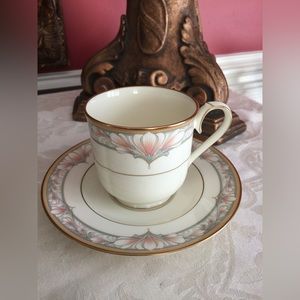 ONE (1) Noritake Barrymore fine bone china cup and saucer